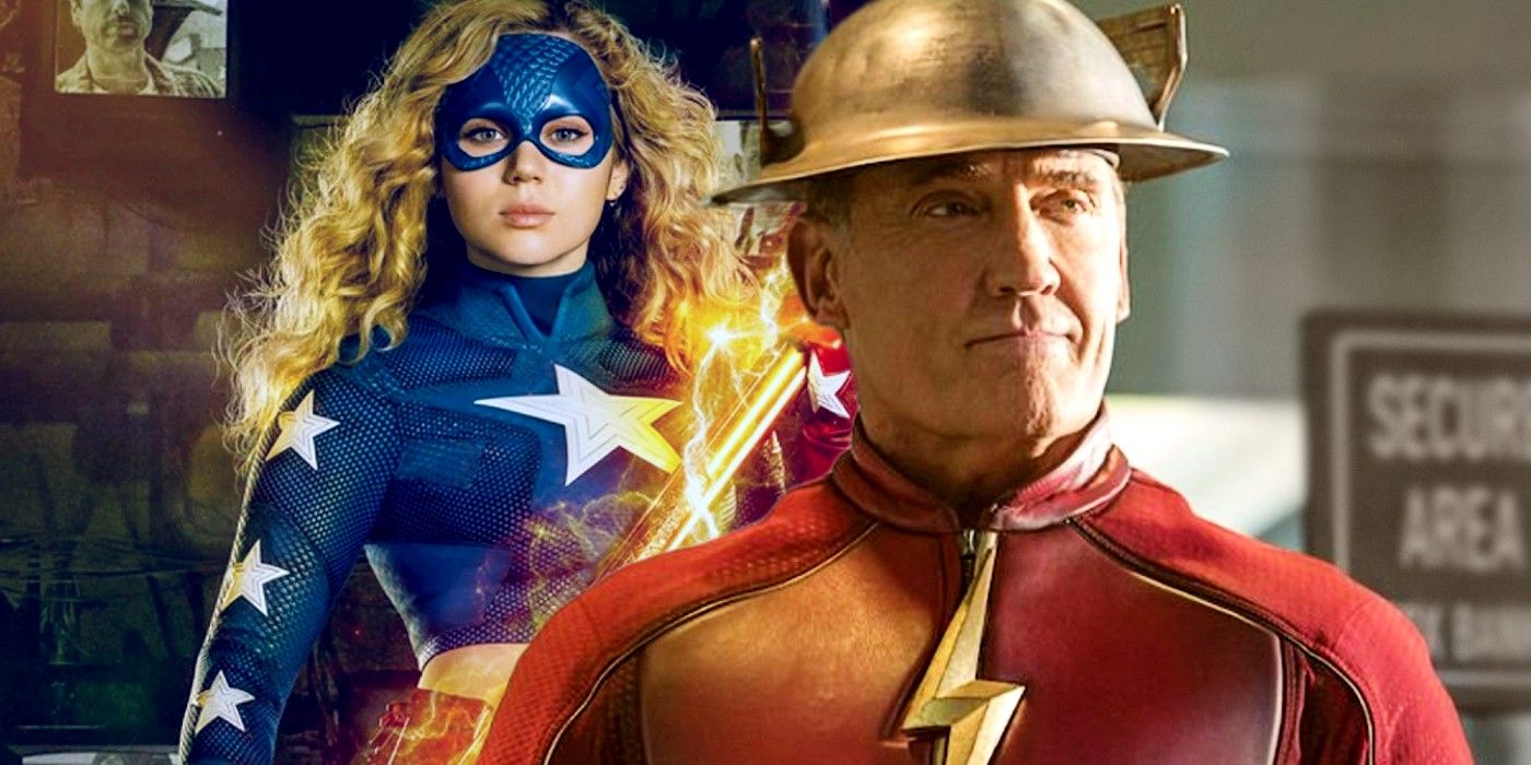 Stargirl Brec Bassinger e John Wesley Shipp como Stargirl e Jay Garrick Flash