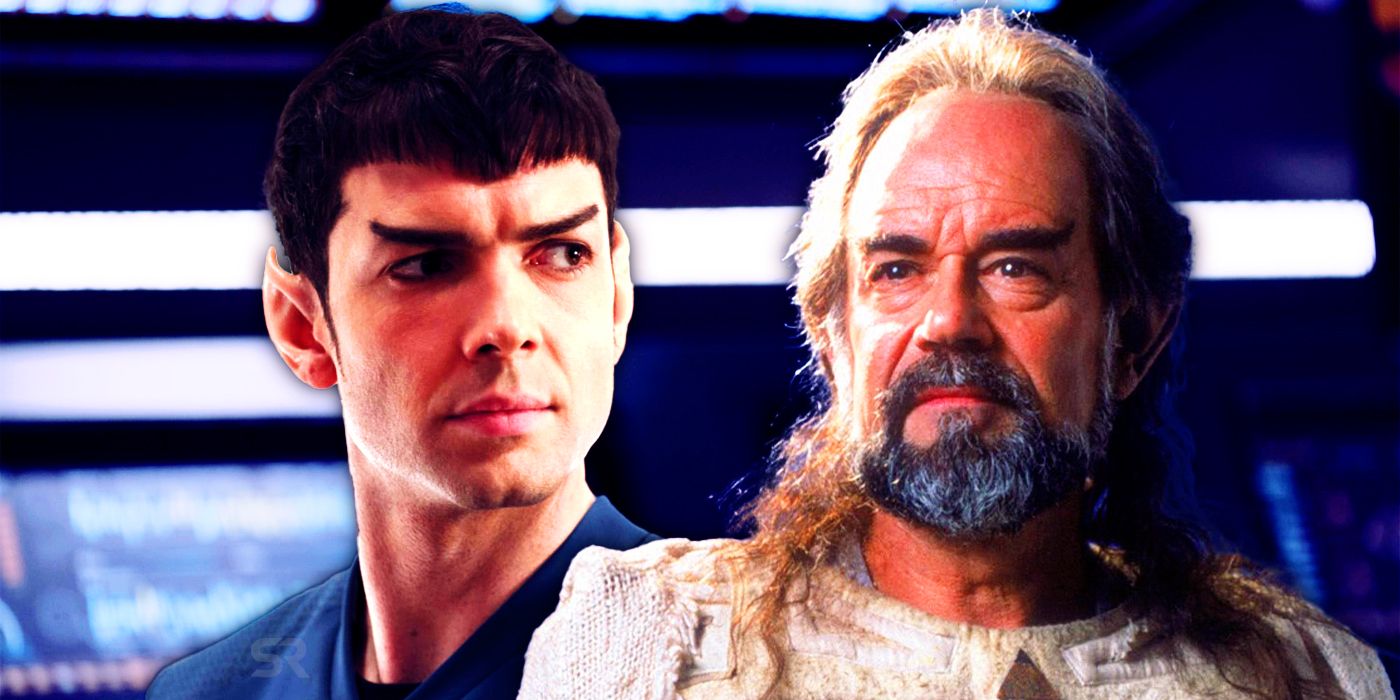 Spock and Sybok in Star Trek: Strange New Worlds