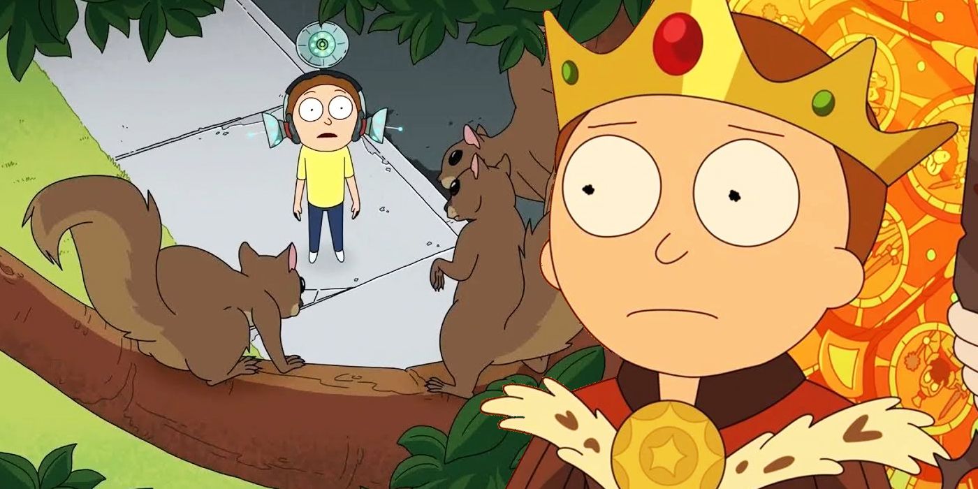 Sun King Morty and the Squirrel Dimension
