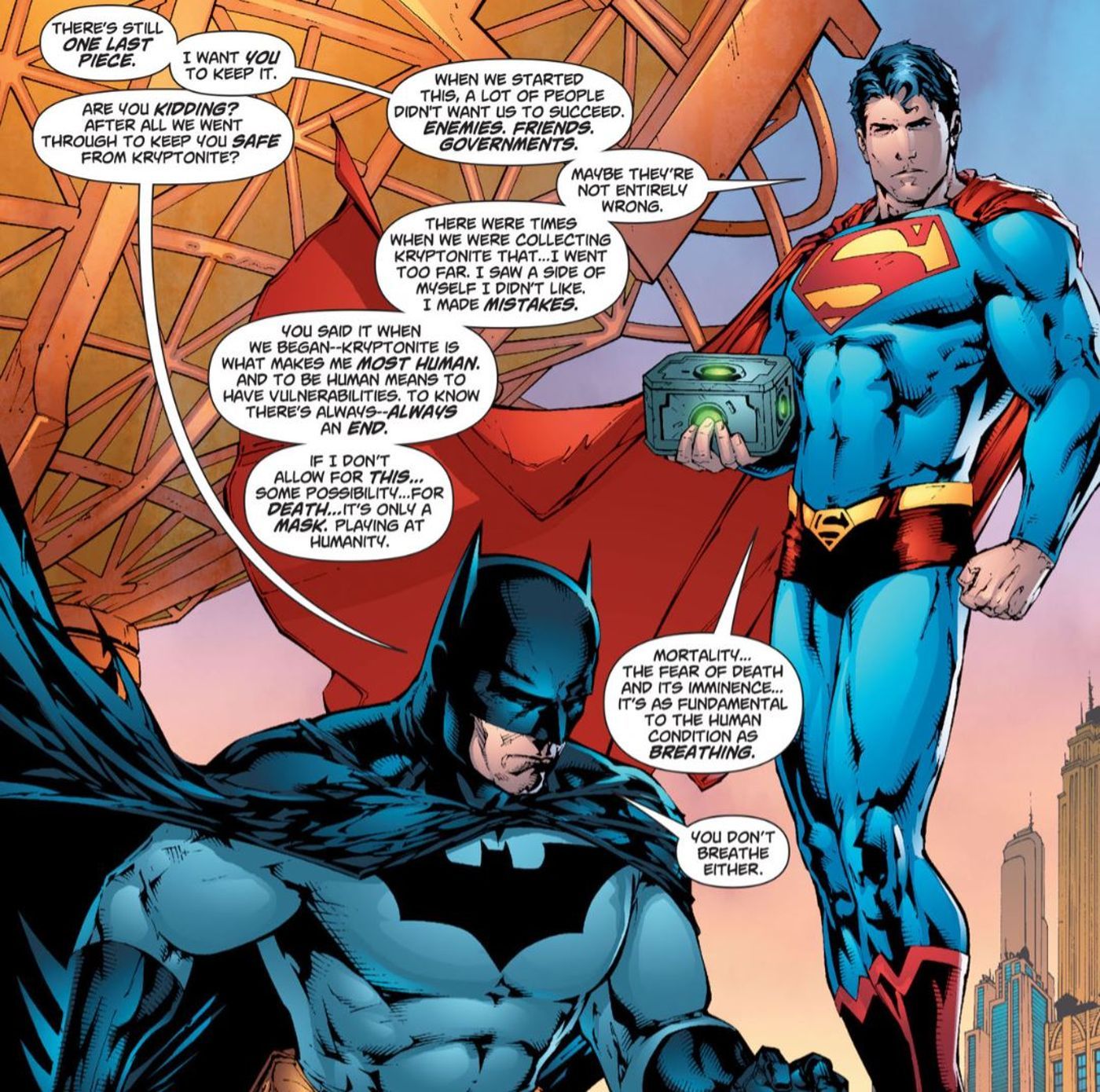Superman and Batman Kryptonite DC Comics