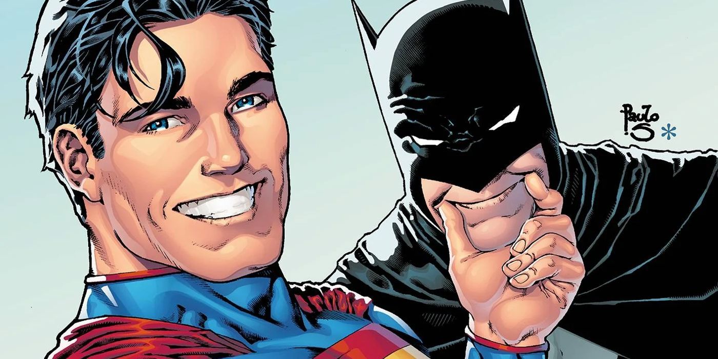 Komik DC Superman Batman Smile