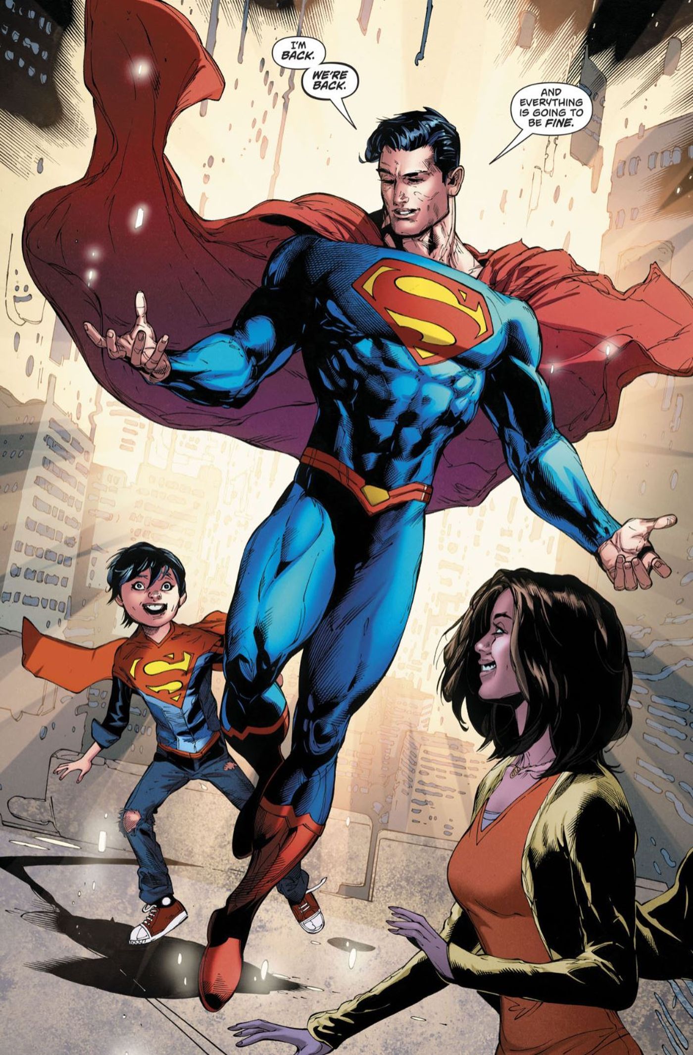 Superman Secret Identity Back DC Comics