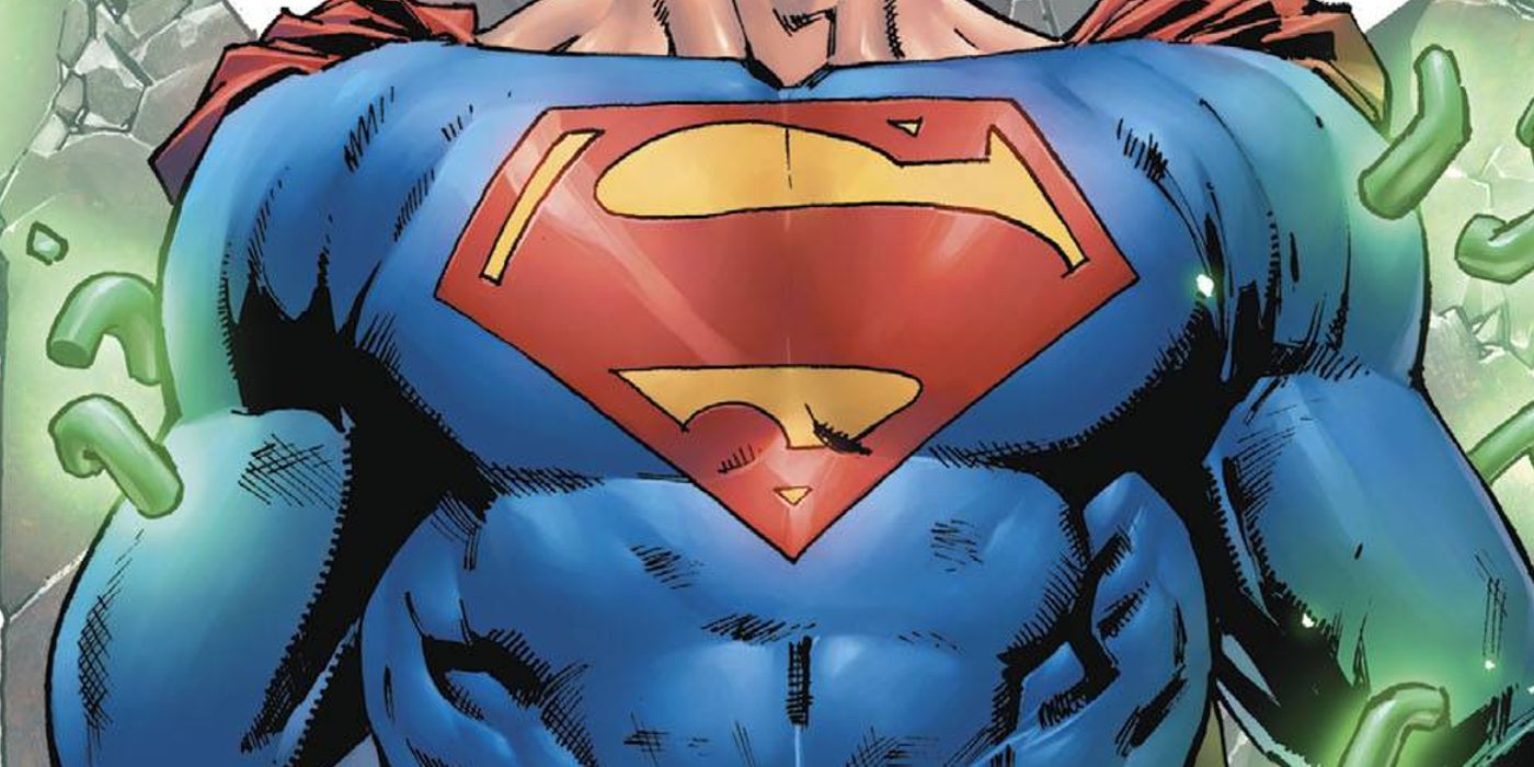 Superman Shield brisant les chaînes de Kryptonite