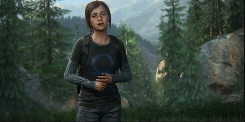 Ellie wears a God of War shirt in The Last Of Us