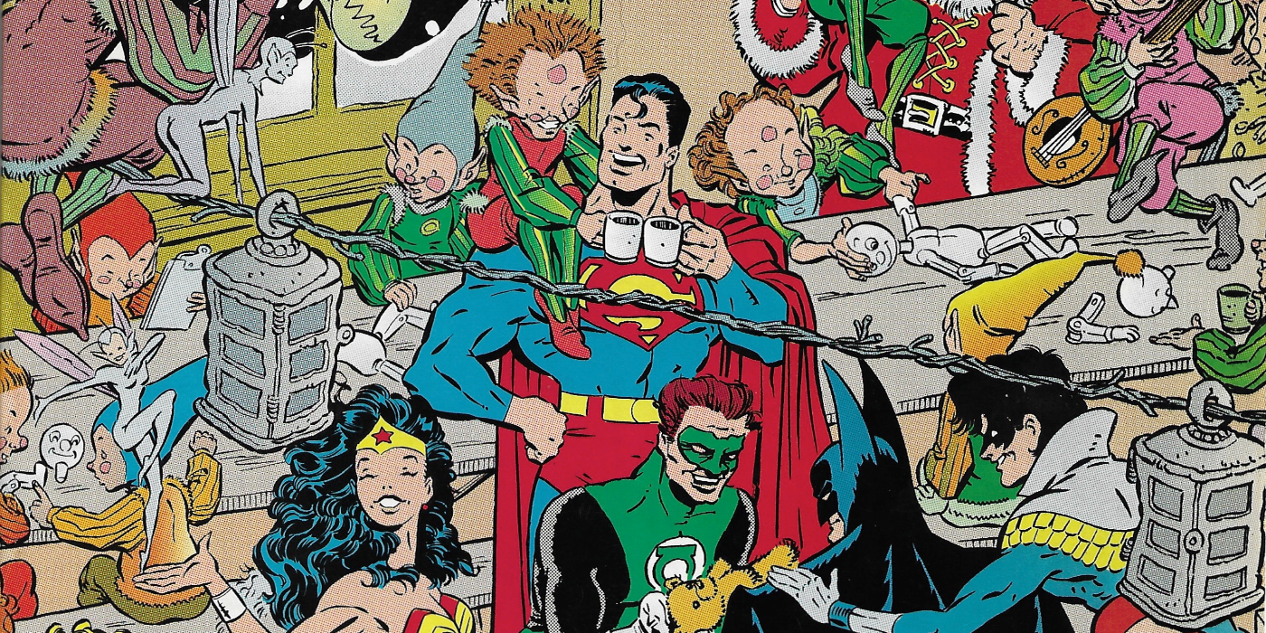 Superman fête Noël avec la Ligue