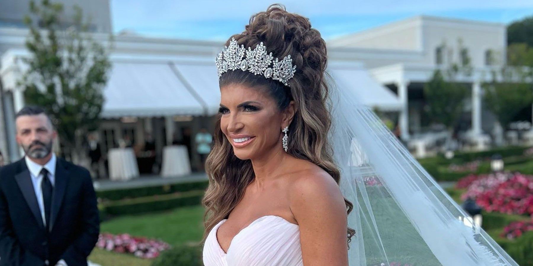Teresa Giudice from The Real Housewives of New Jersey on her wedding day