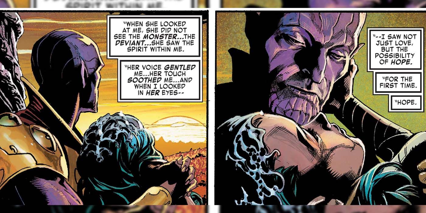 Thanos' Secret Love Just Changed Marvel Lore Forever