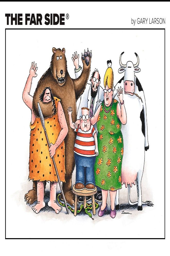 The Far Side Comic Poster