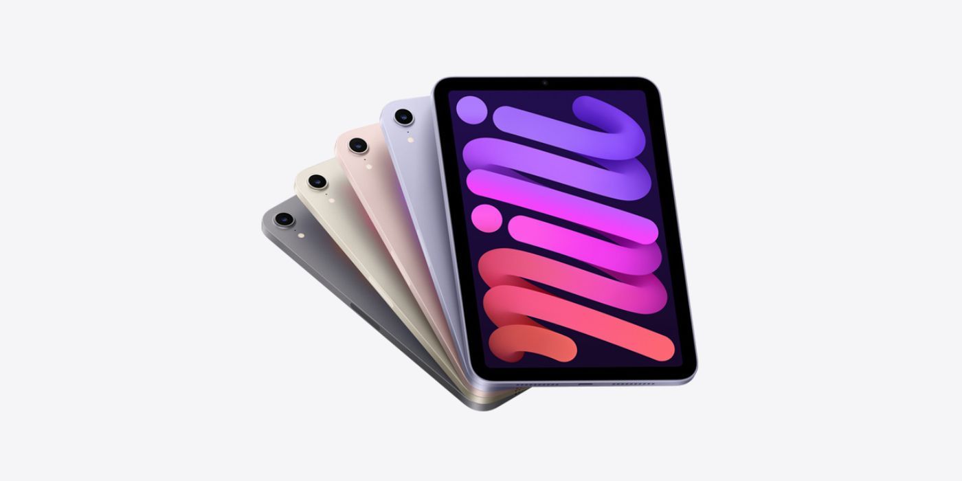 O Ipad Mini 6 2022 em todas as opções de cores