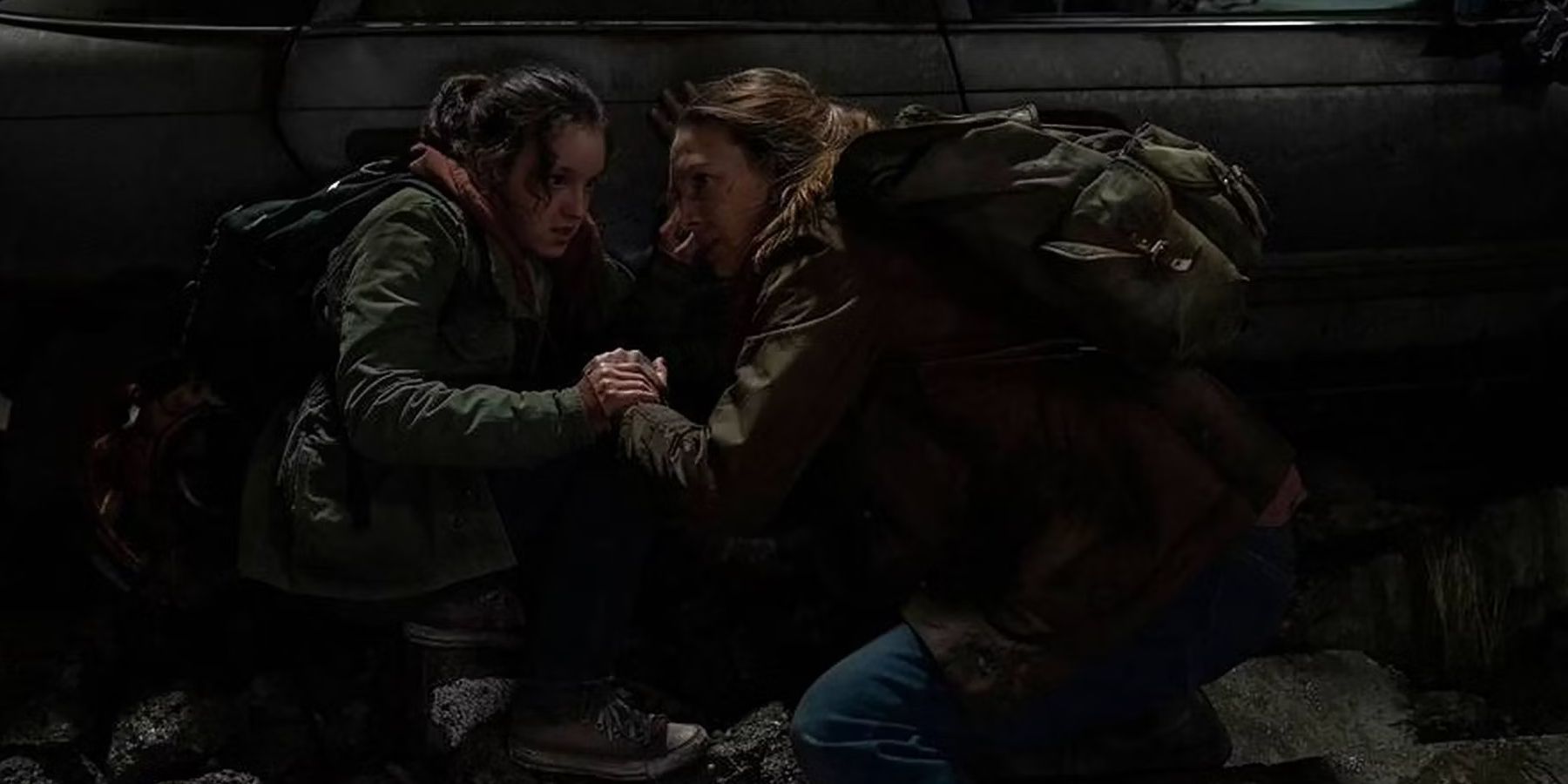 The Last of Us Season 1 Episode 1 Ellie Tess Bella Ramsey Anna Torv