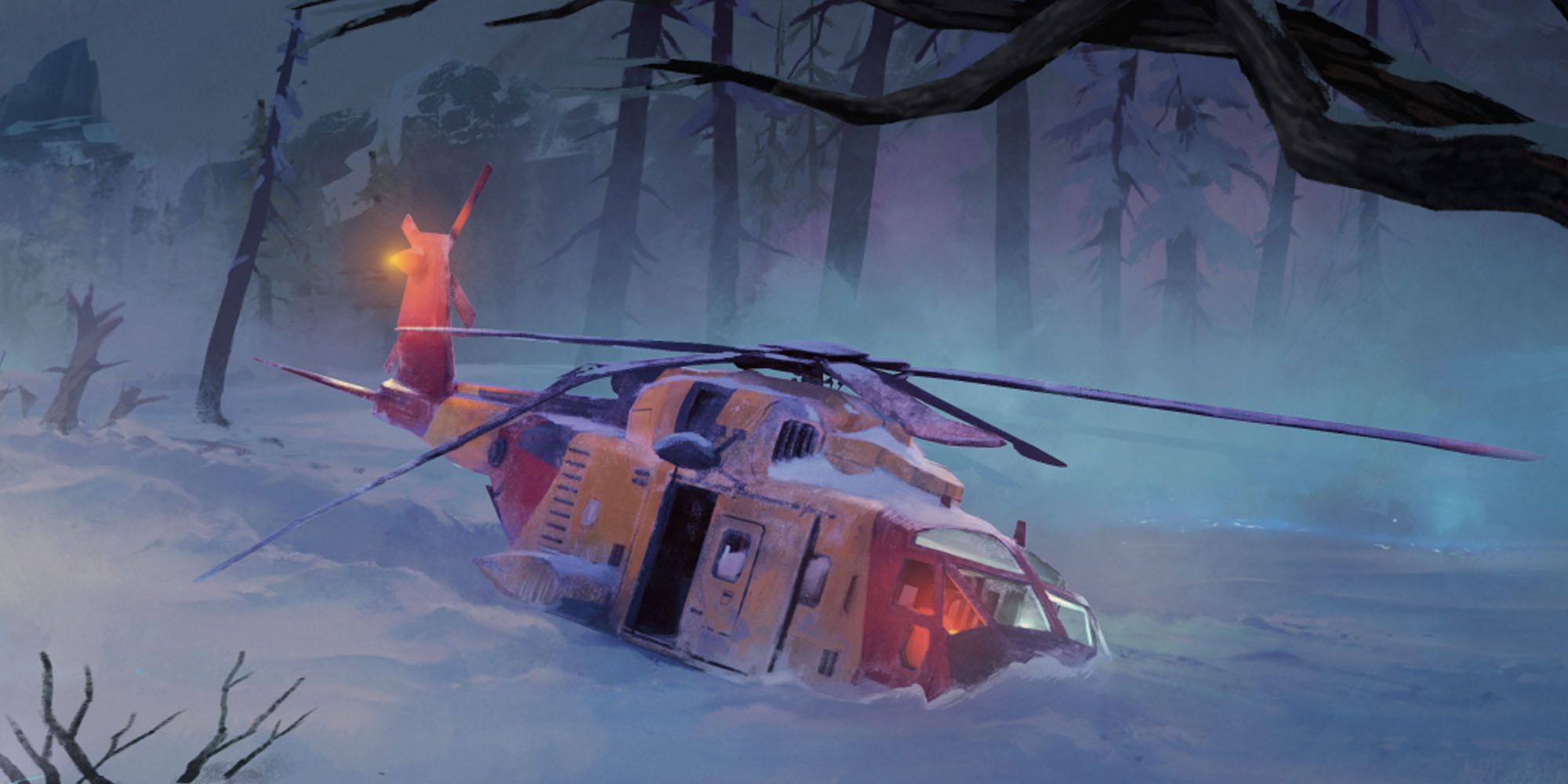 The Long Dark The Far Territory DLC Helicopter Crash