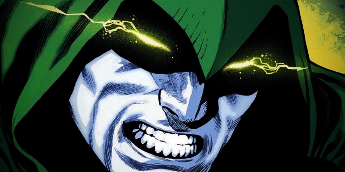 The Spectre Face from DC Comics Art