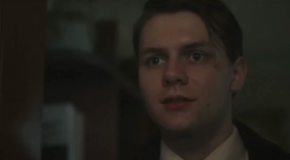 Thomas looking nervous in The Whale