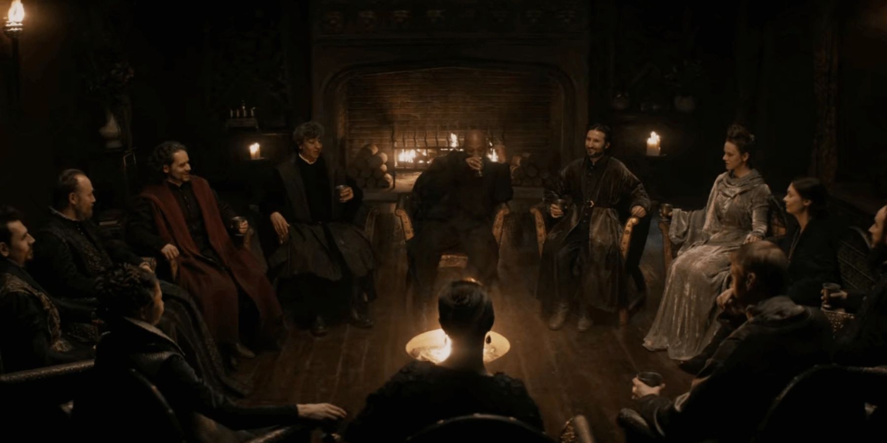 The Witcher season 1's Council of Wizards