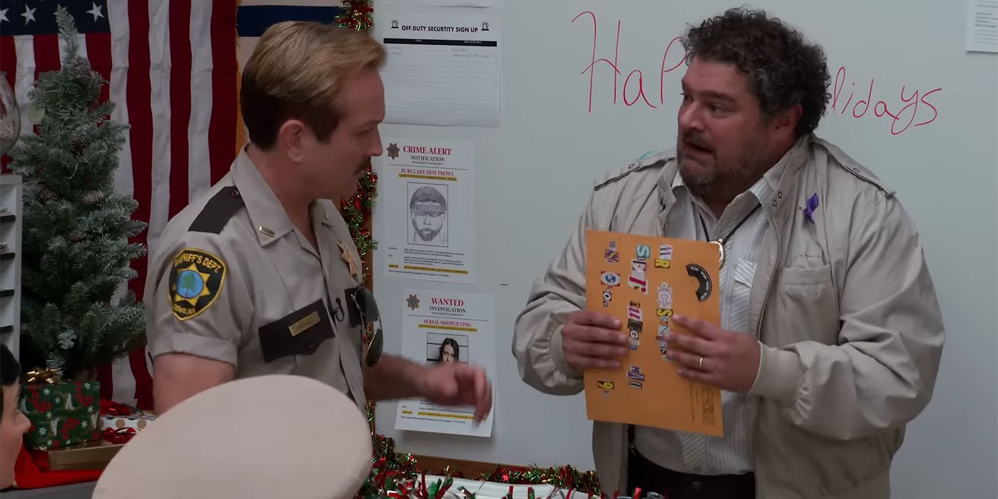 Thomas Lennon e Bobby Moynihan em RENO 911 It's A Assalto Maravilhoso