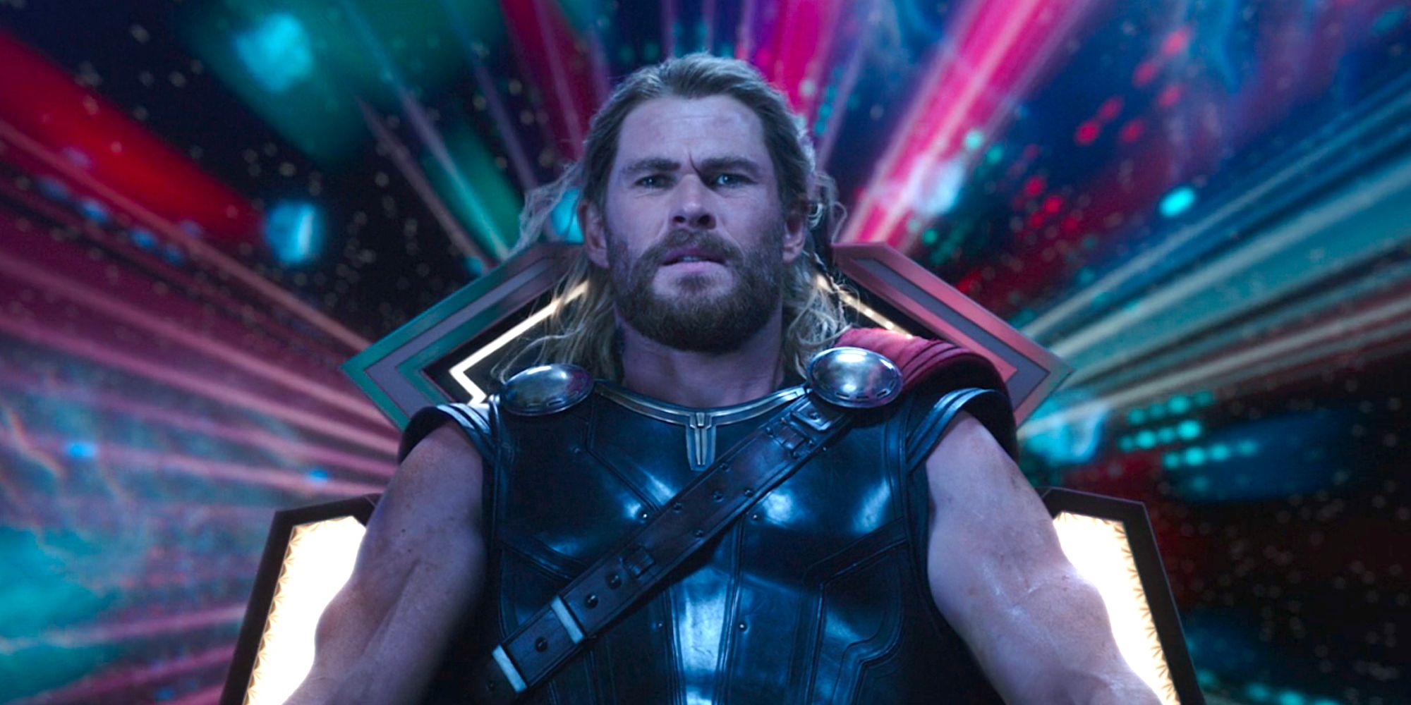 Chris Hemsworth como Thor em Thor: Ragnarok