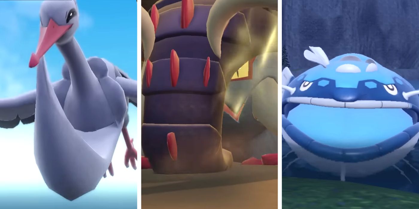 Three Different Titan Pocket Monster Bosses in Pokémon Scarlet and Violet