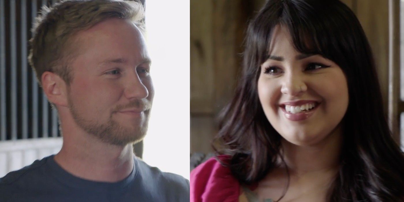 Tiffany Franco and Dan from 90 Day: The Single Life season 3 side by side images