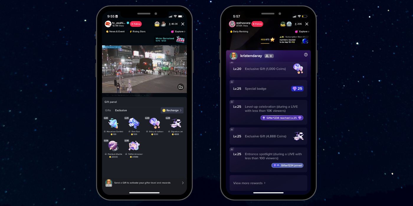 TikTok Live How The Gifter Level Up Program Can Help You Get Perks