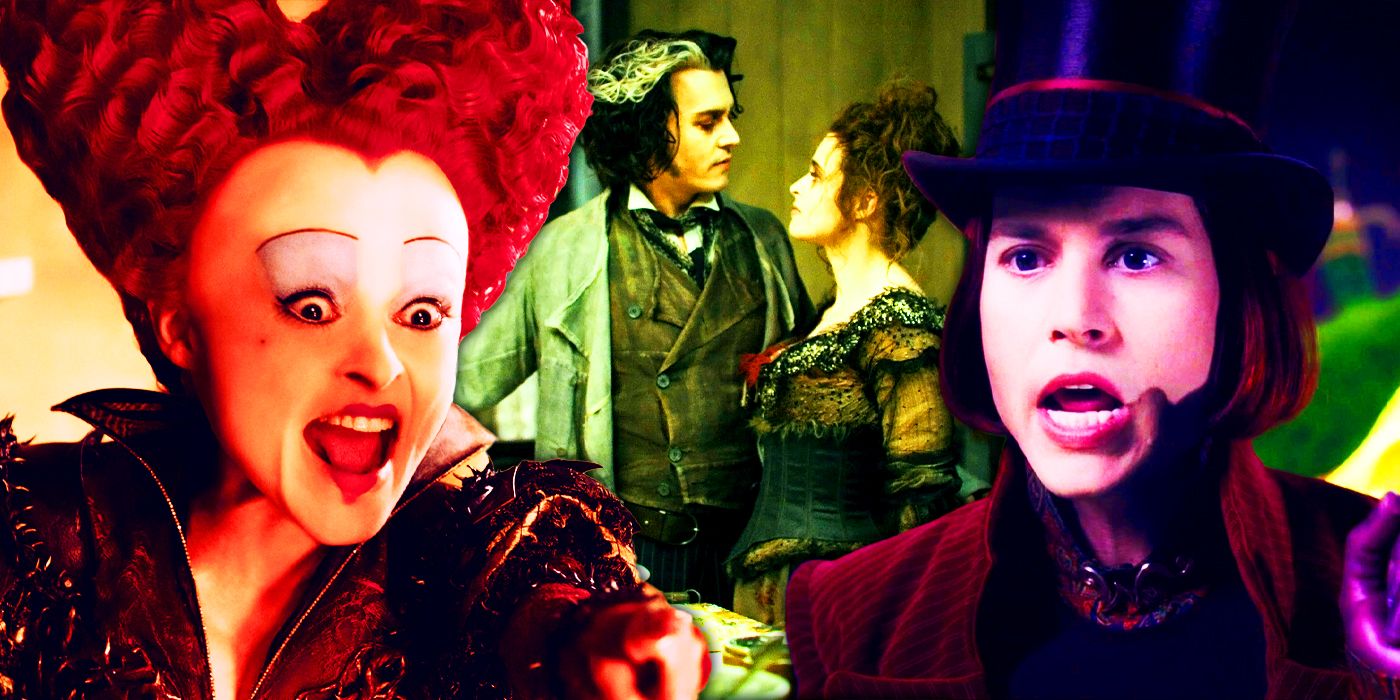 Grundlæggende teori arkitekt Rejse tiltale Every Tim Burton Movie Starring Johnny Depp AND Helena Bonham Carter
