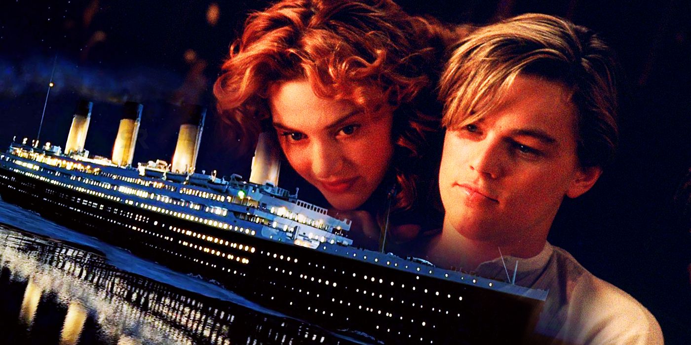 Titanic at night with Rose and Jack 