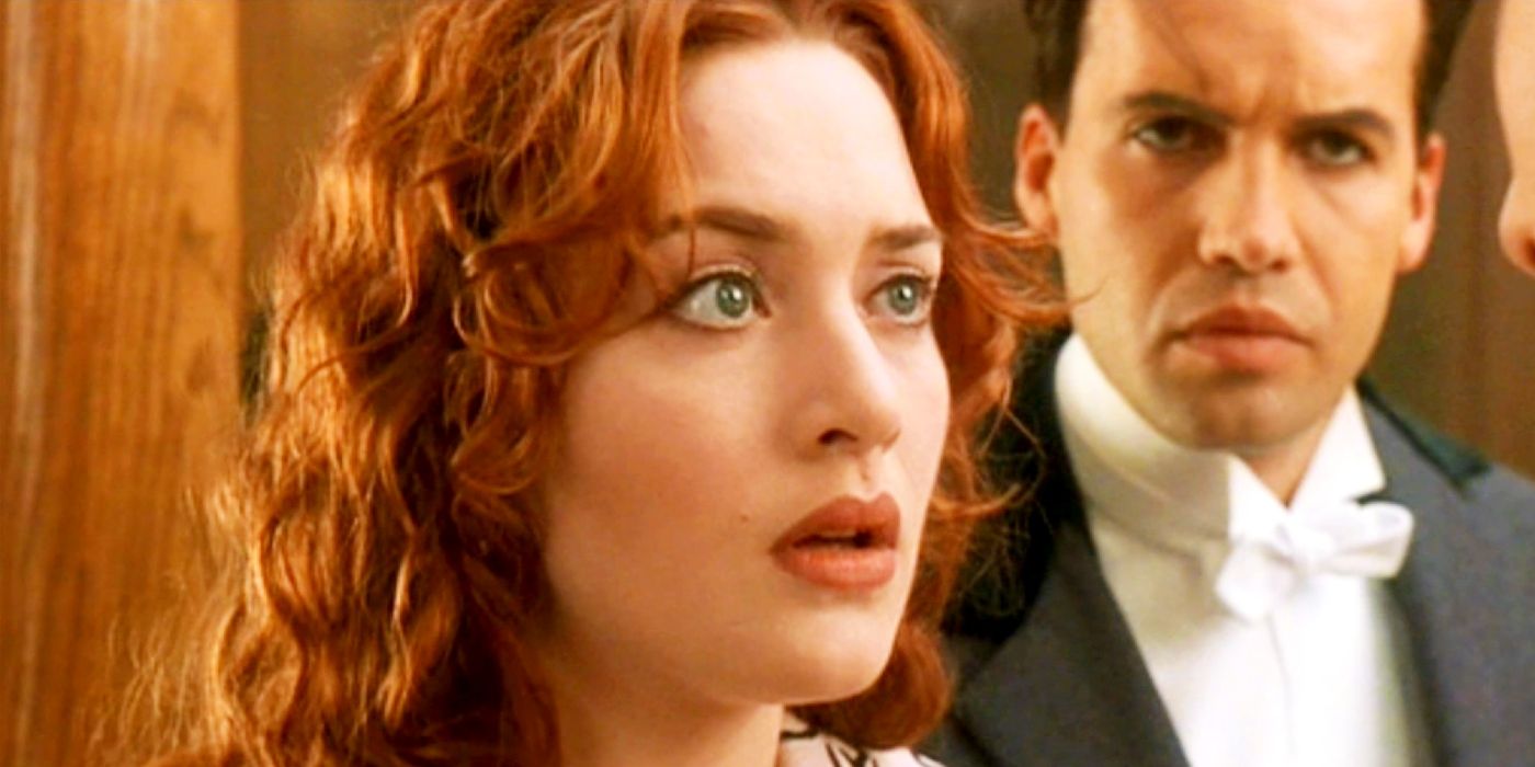 Kate Winslet as Rose in Titanic.