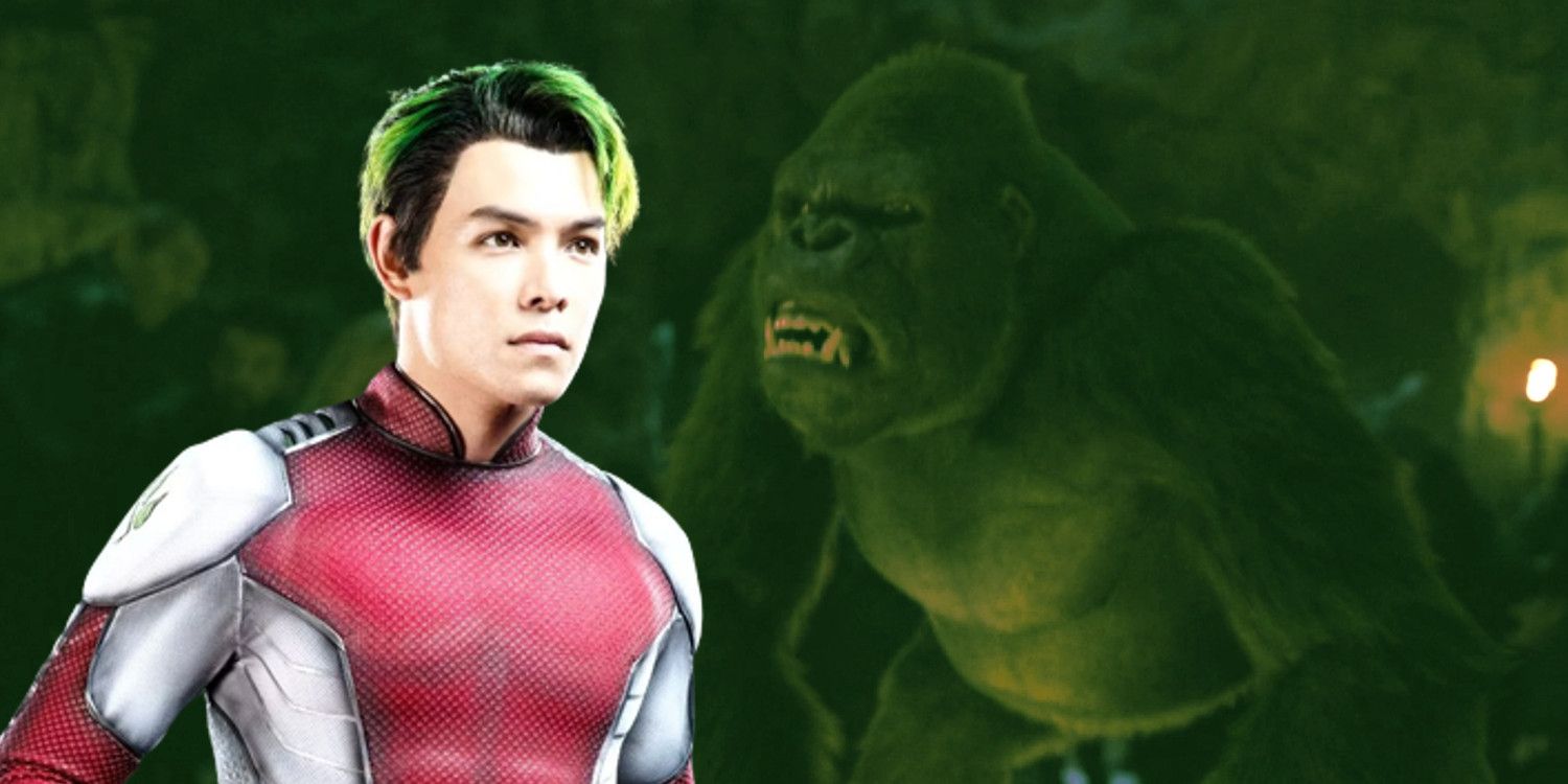 Titans Season 4 Beast Boy Gar Logan Gorilla