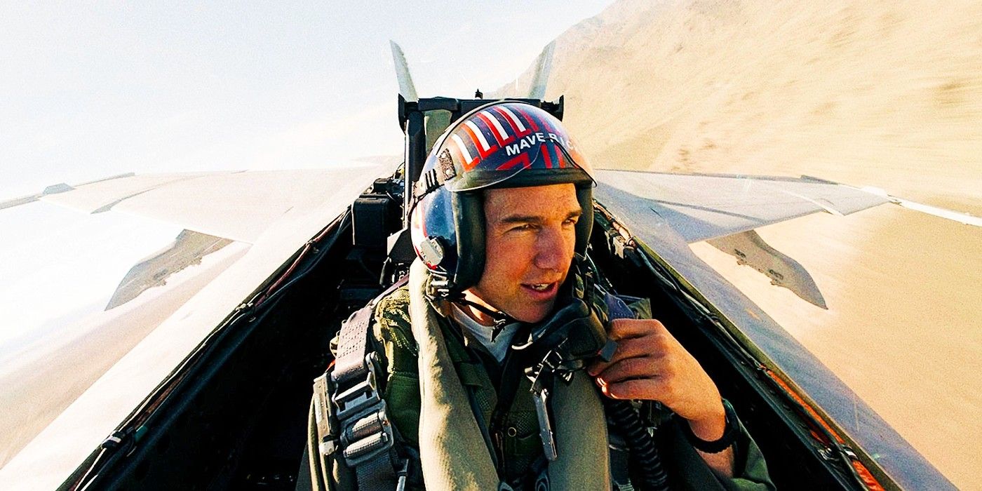 Tom Cruise em Top Gun Maverick 