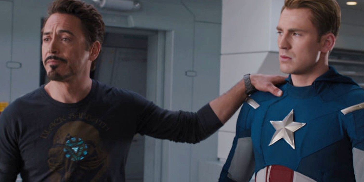 tony stark and captain america