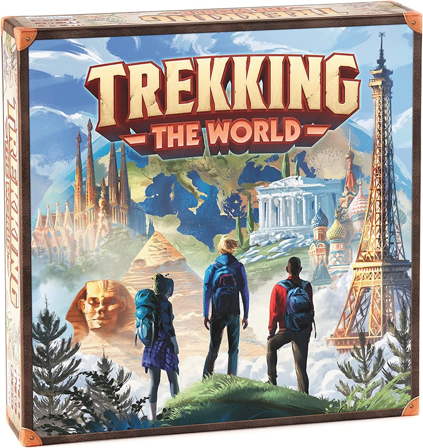 Trekking The World The World Travel Family Board Game