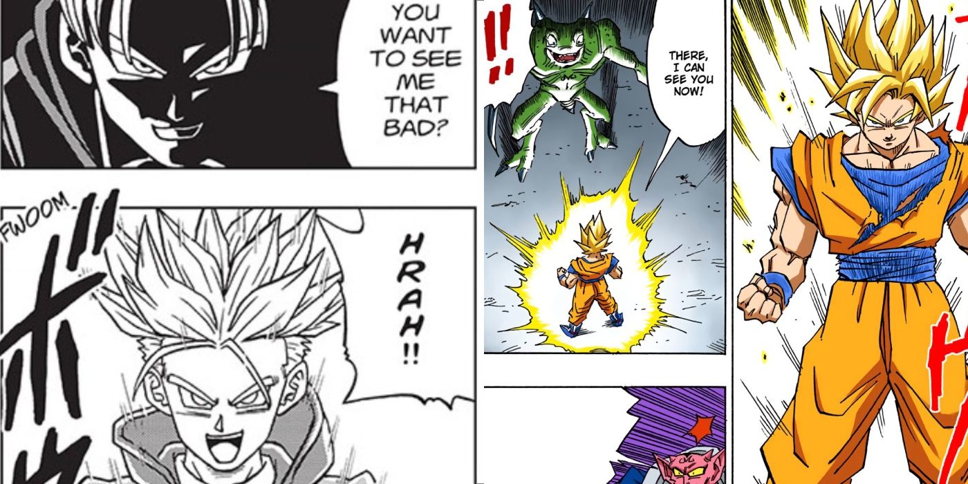 Trunks perfected Goku's SSJ power.