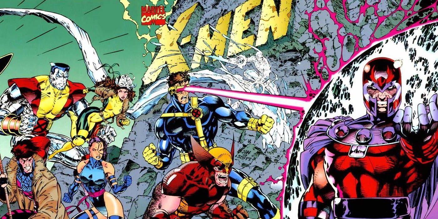Cropped X Men Vol 2 #1 1991 All variant covers side by side