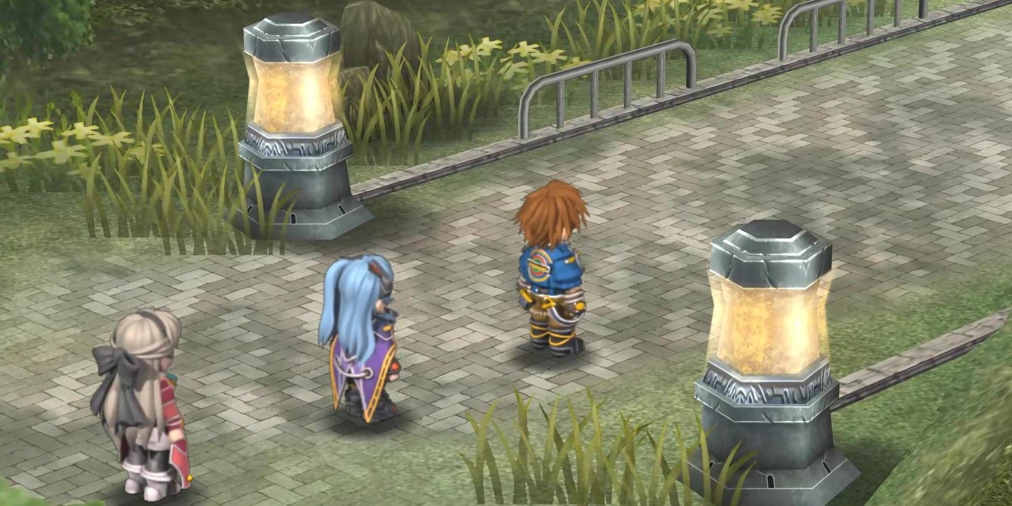 The Legend of Heroes: Trails from Zero Ursula Road in Chapter 1 of Exploration With Hidden Enemies on map