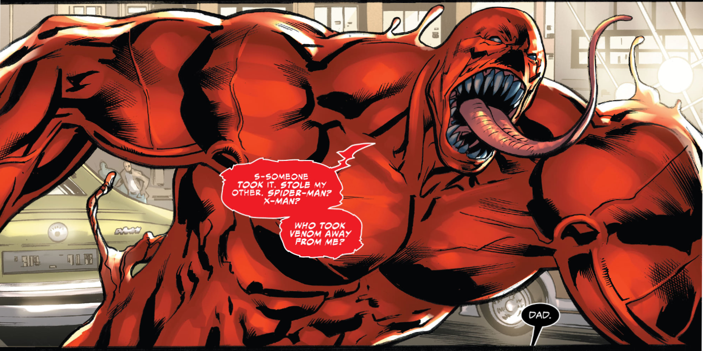 Venom Officially Becomes a Red Symbiote in Ultra-Powerful Rebirth