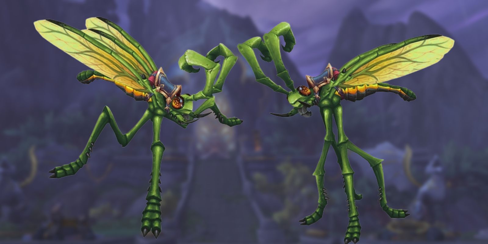 Verdant Skitterfly Mount WoW Dragonflight