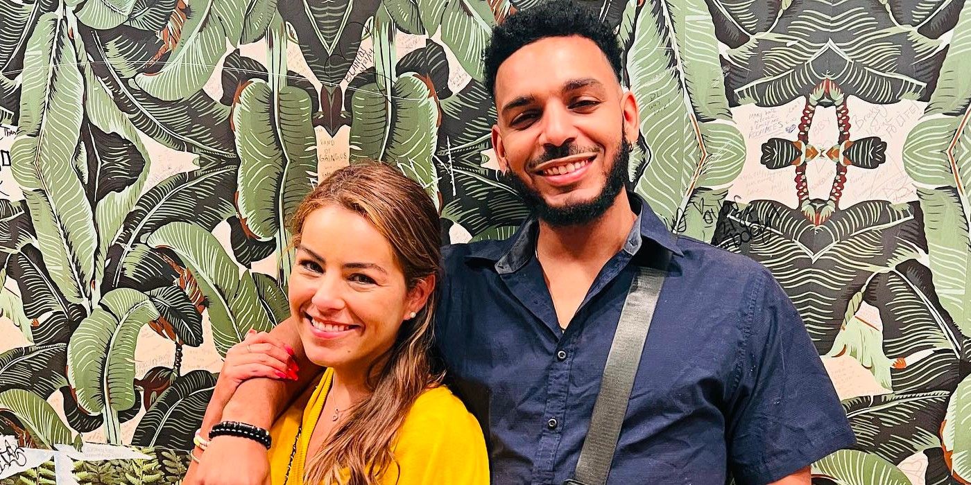Veronica and Jamal from 90 Day Fiancé smiling together for a photo