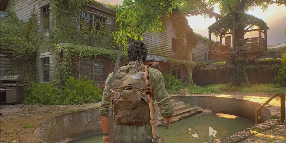 Clem's house from The Walking Dead is seen in The Last Of Us