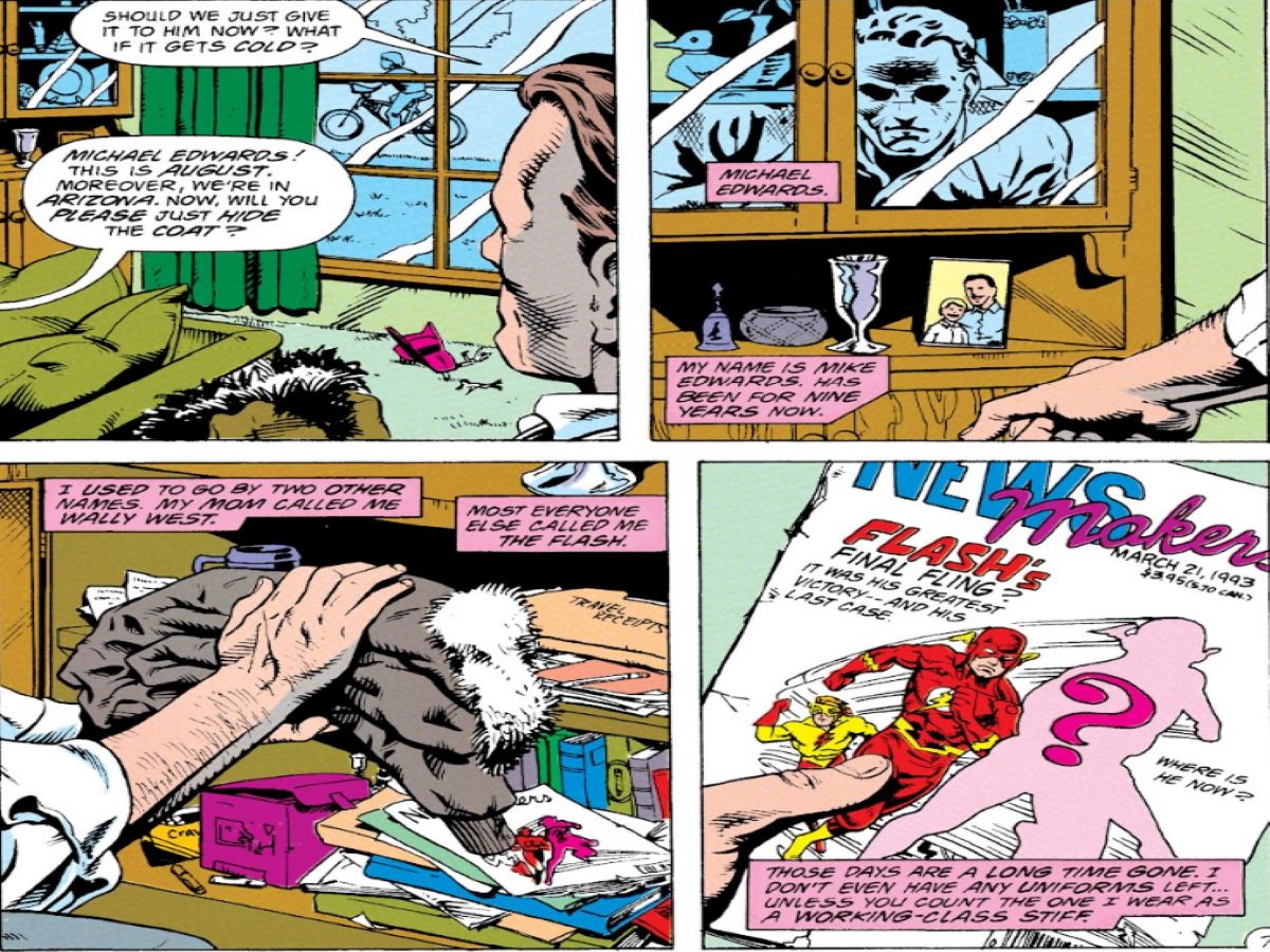 Wally West desiste de ser o Flash