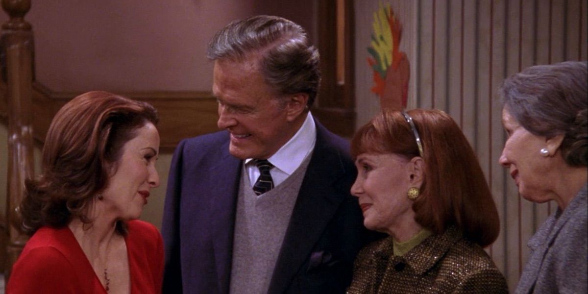 warren whelan and debra barone standing together in everybody loves raymond