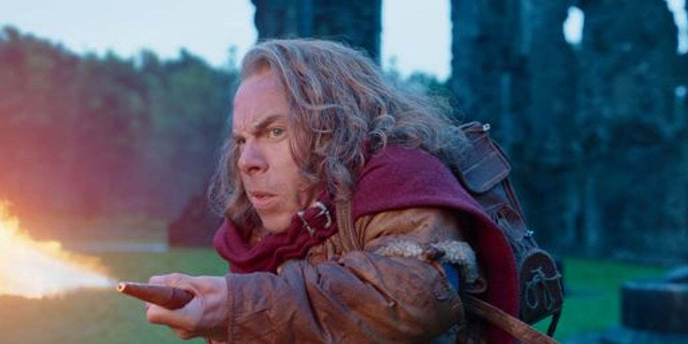 Warwick Davies in Willow in Neath Abbey