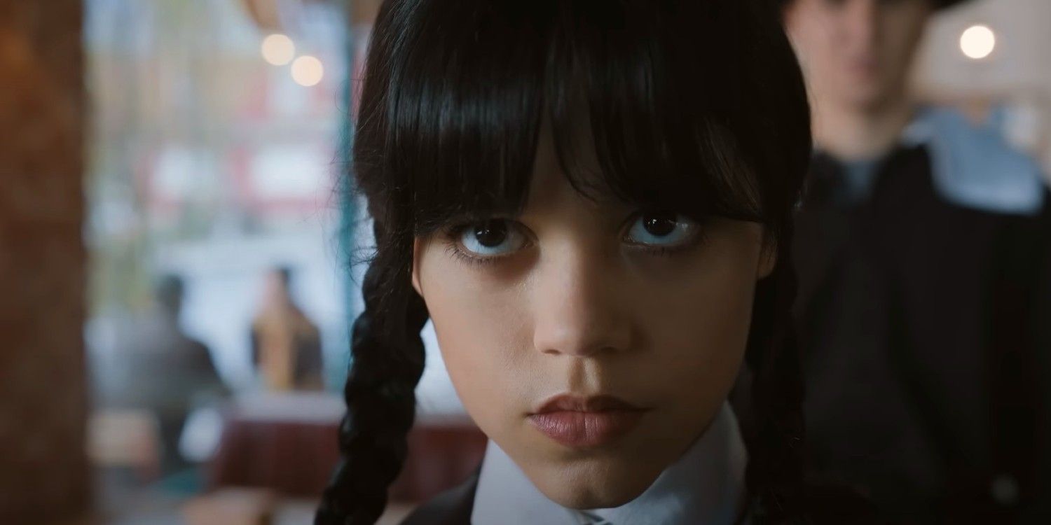 Jenna Ortega as Wednesday Addams