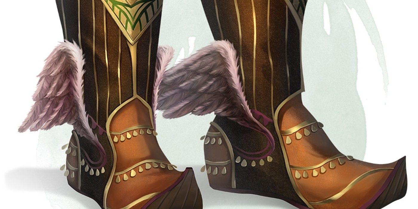 Winged Boots Dungeons and Dragons