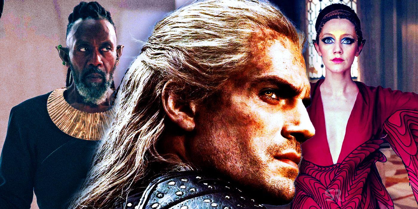 The Witcher Blood Origin's characters and Geralt