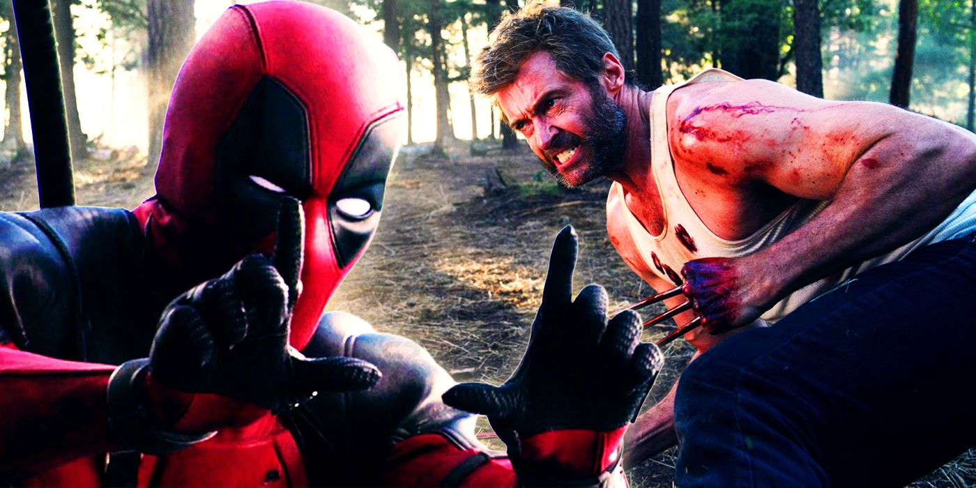Deadpool și Wolverine juxtapuse într-o imagine personalizată