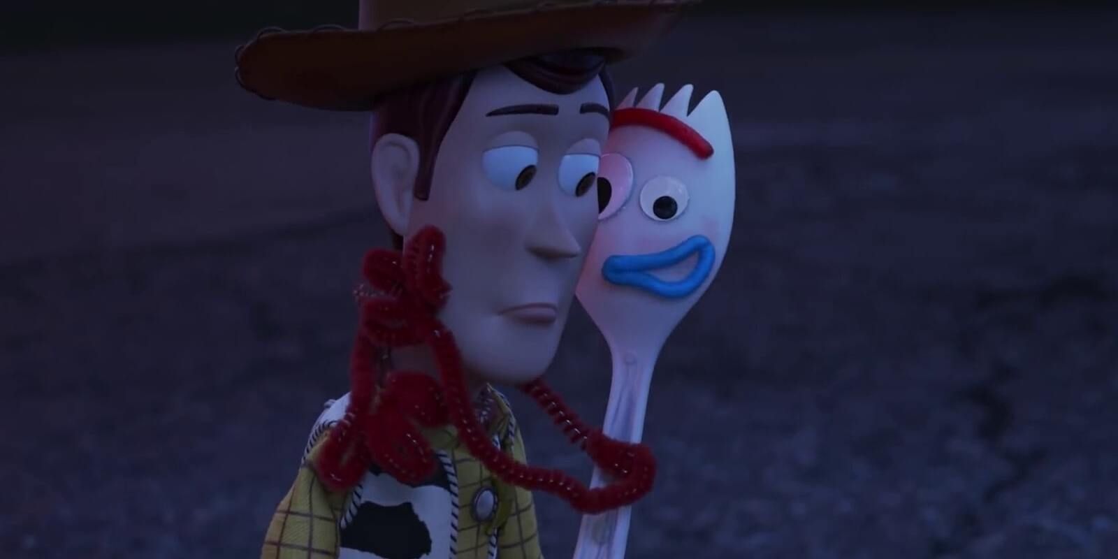 Woody And Forky In Toy Story 4 I Can't Let You Throw Yourself Away.jpg