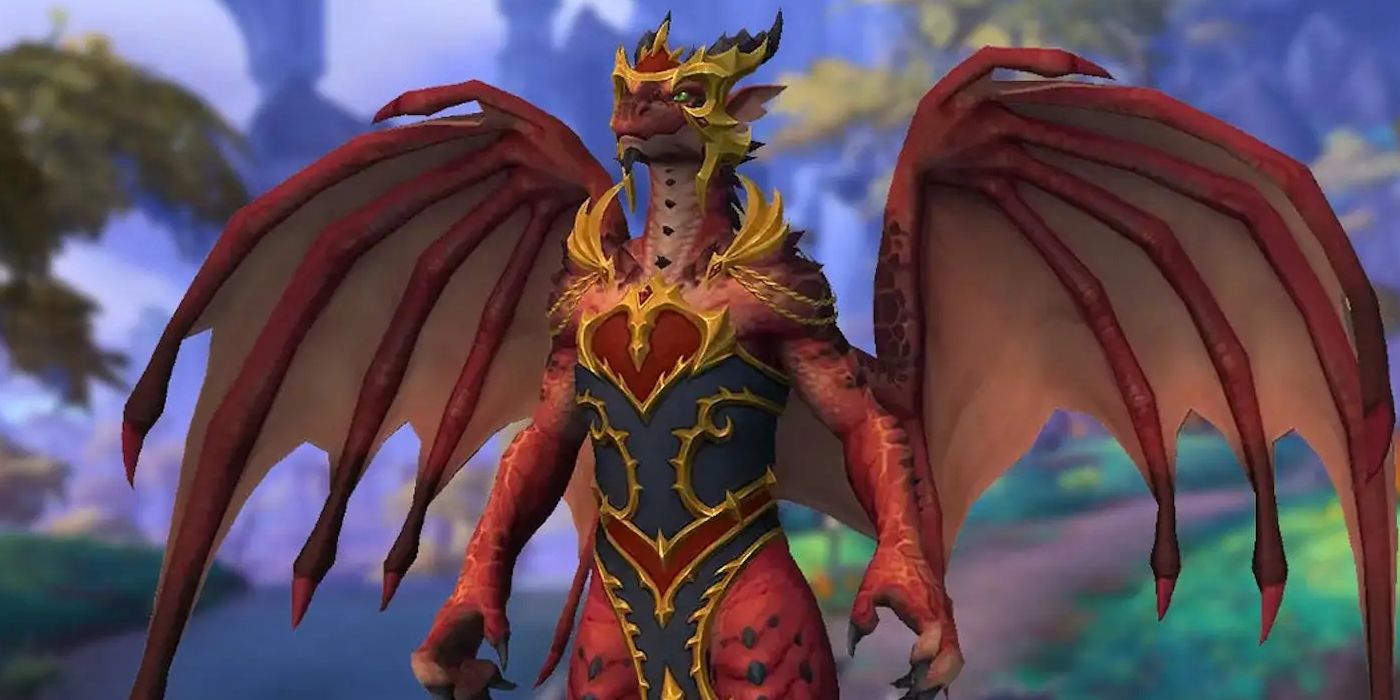 A Bidepal Dragon in WoW: Dragonflight