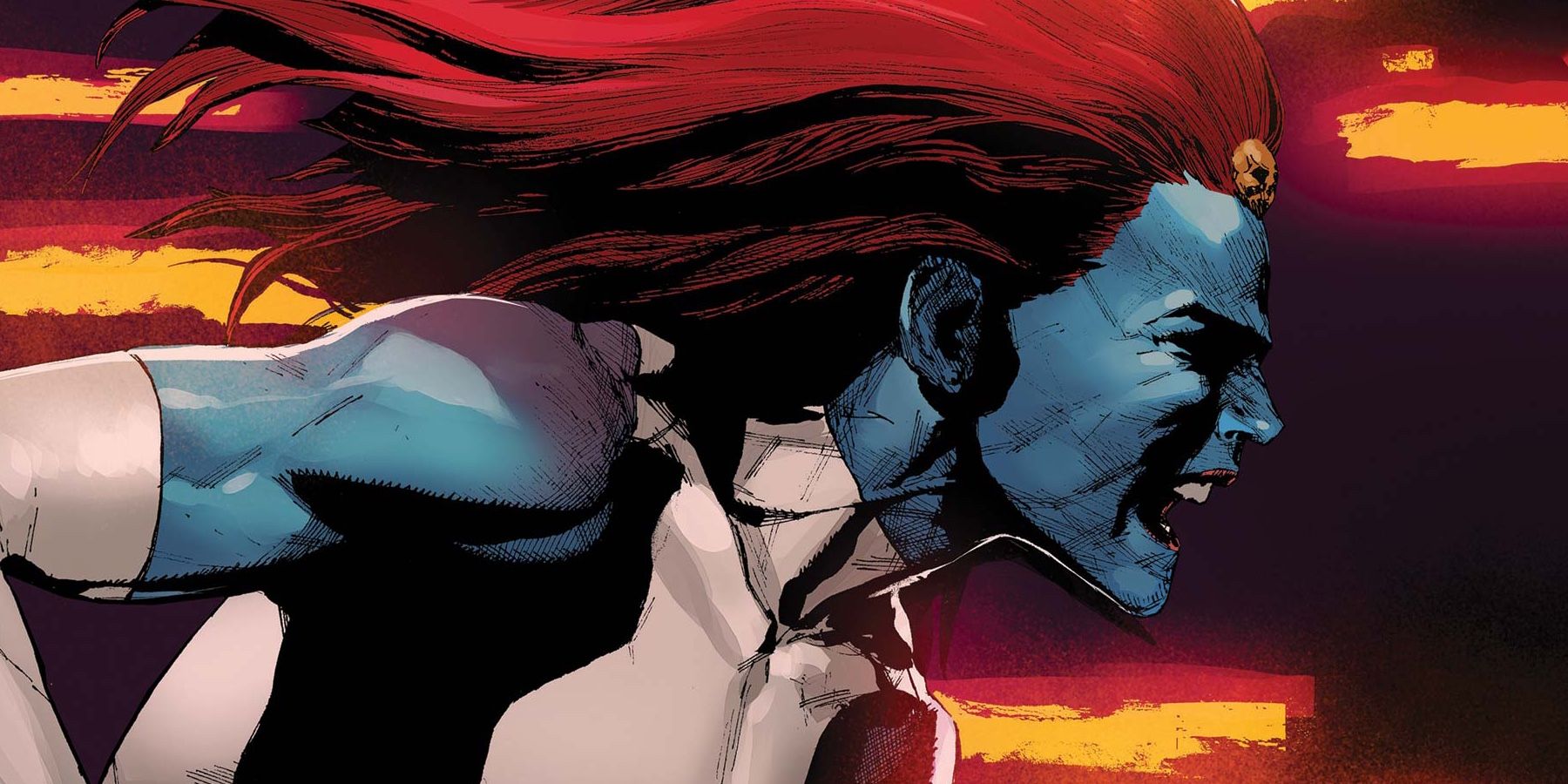 Mystique on the cover of X-Men (2019) #6
