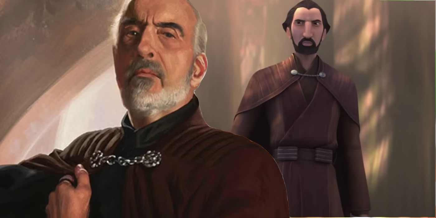 Young Dooku Before and After