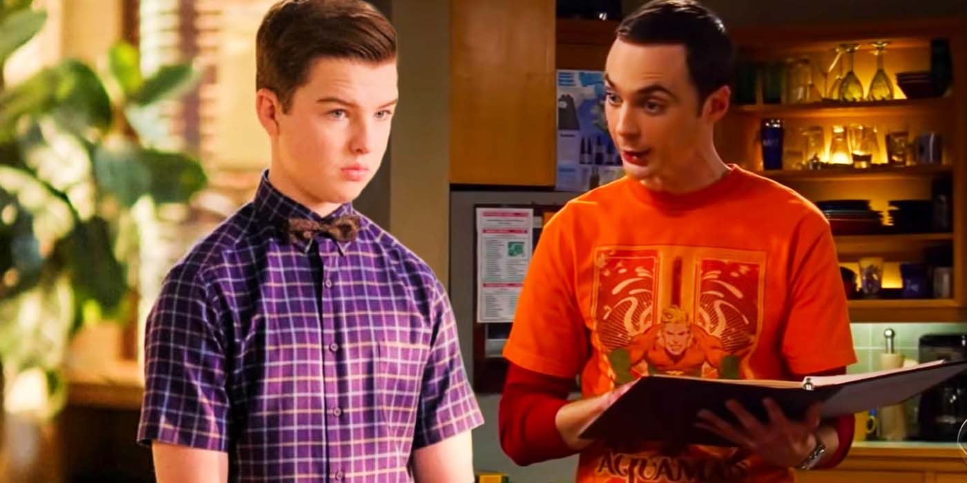 Young Sheldon Season 6 & Sheldon in TBBT