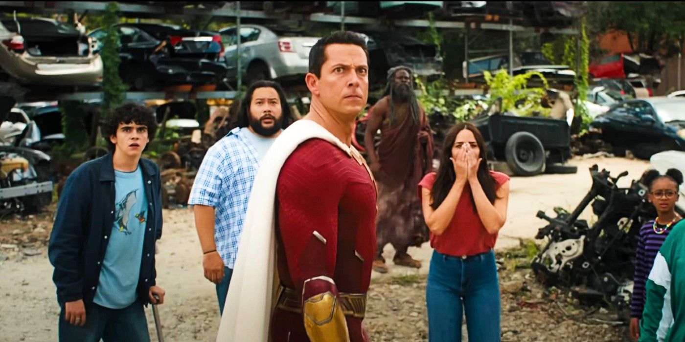 Zachary Levi in Shazam Fury of the Gods